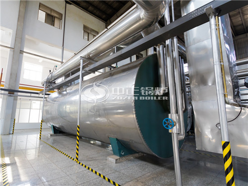 化工廠用4噸240萬大卡的燃氣導熱油鍋爐